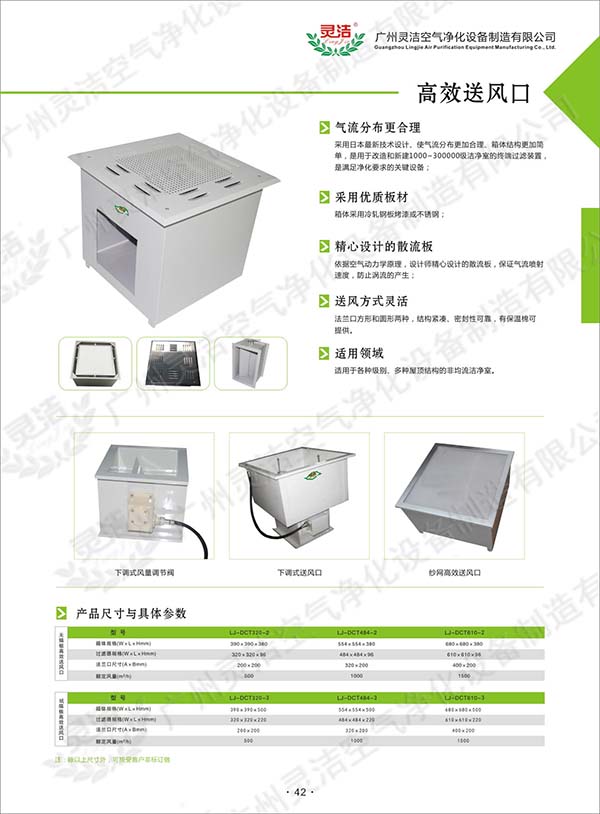 高效送風口型號|價格-廣州草莓视频性福宝空氣淨化設備製造有限公司